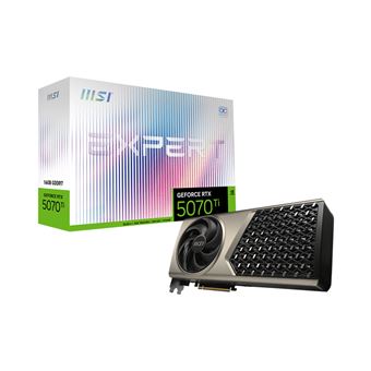 Placa de Vídeo MSI GeForce RTX 5070 Ti 16G EXPERT OC | Bronze - 1