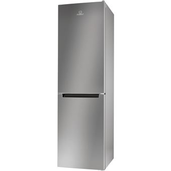 Frigorífico Combinado Indesit XIT9 T3U X | 201x59,6x67,7 cm | 371 L | D | Aço inoxidável - 1