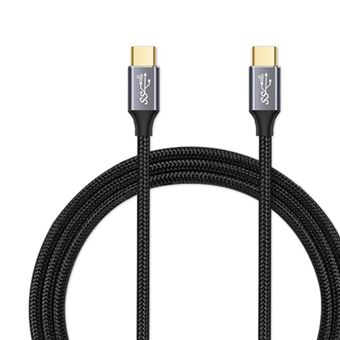 Cabo USB Tipo-C 3.1 Goeik | 10Gbps | Nylon| 0.5 m - 1