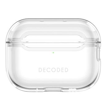 Capa Decoded para AirPods Pro 3 Silicone Macio Antichoque Série Aircase | Transparente - 1