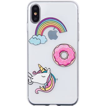 Capa para Telemóvel Bigben Connected COVPATCH2IPX | Transparente - 1