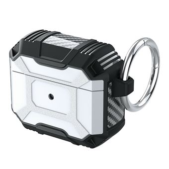 Capa e TPU com fivela de pendurar, branco Magunivers para AirPods 3 - 1