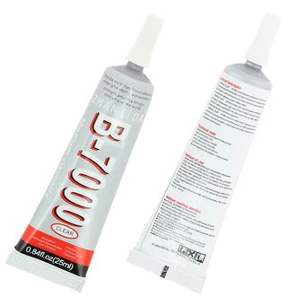 Cola B-7000 Avizar para reparação de LCD/Vidro/Chassis 25 ml Transparente - 1