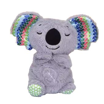 Peluche coala SZSMART DKL01 | Brilha respira música e ajuda a dormir | cinzento - 1