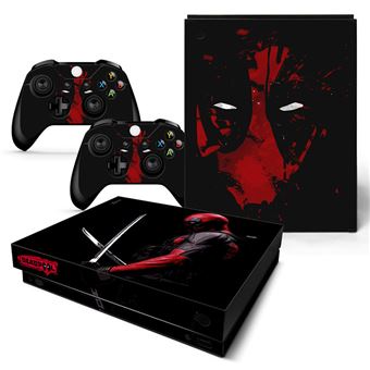 Autocolantes de Proteção HSMY para Consola e Comando Microsoft Xbox X - Deadpool -TN-XBONEX-0321 - 1