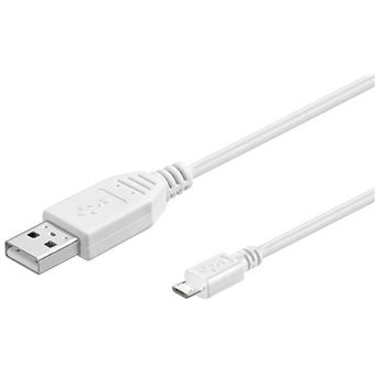 Cabo Usb Microconnect USBABMICRO5W | Branco - 1
