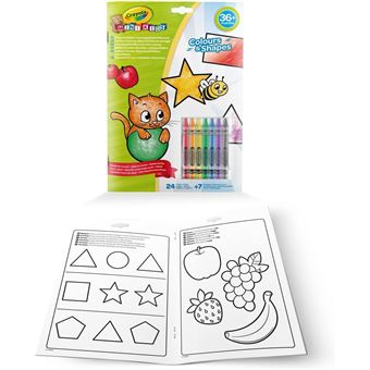 Livro Crayola Mini Kids de Formas e Cores - 1