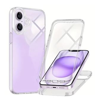 Capa 360° Proteção Frente e Verso Gift4Me para Apple iPhone 16 Plus | Transparente - 1