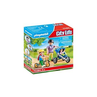 Playmobil City Life Mãe com filhos 70284 - 1