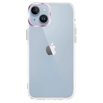 Capa Headcase® Space Case em Alumínio Colorido para Apple iPhone 14 - Rosa - 1