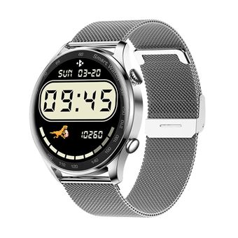 Smartwatch Chronus | Frequência Cardíaca | Pressão | Contador de Passos | Bluetooth | Prata - 1