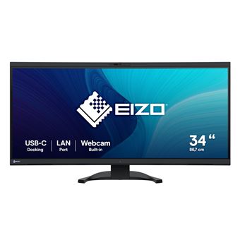 Monitor EIZO EV3450XC-BK | LCD | UWQHD | 5 ms | 60 Hz | 34.1" | F - 1