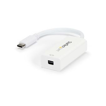 Adaptador Gráfico Usb StarTech.com Adaptador USB-C para Mini DisplayPort - 4K 60 Hz - Branco | Branco - 1