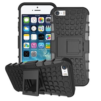 Capa Pneu Anti-Choque Resistente Multi4you para Apple iPhone 5 / 5s / SE - Preto - 1
