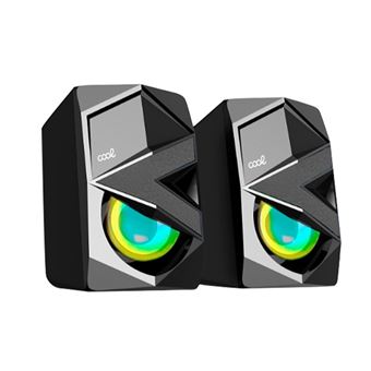 Coluna de computador Gaming em PC LED USB COOL | 8W - 1