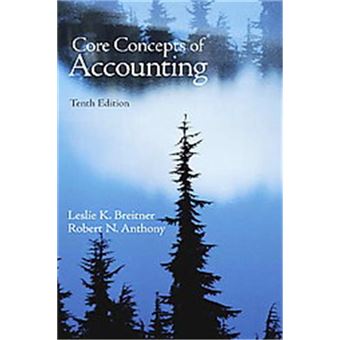 Core Concepts Of Accounting - 1