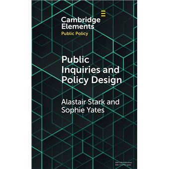 Public Inquiries and Policy Design (Elements in Public Policy) - 1