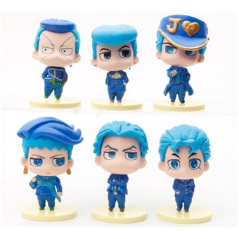 Figura Good Deal Jojo's Bizarre Adventure Bleu | Conjunto de 6 Peças | 10 cm - 1