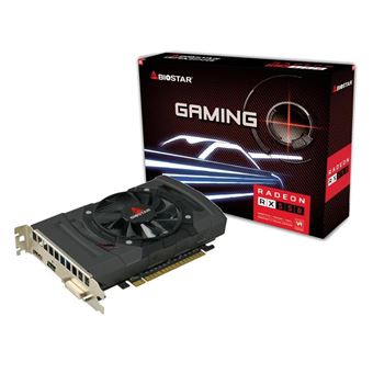 Placa de Vídeo Biostar Radeon RX550 | Preto - 1