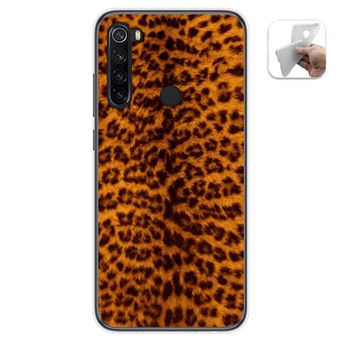 Capa Tumundosmartphone Gel TPU para Xiaomi Redmi Note 8T Animal design 03 Desenhos - 1