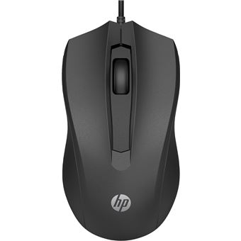 Rato com Fios HP Wired Mouse 105 | 1600 DPI | Preto - 1