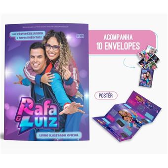 Álbum Oficial Rafa & Luiz + 10 Envelopes De Figurinhas - 1