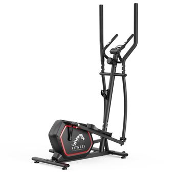 Bicicleta Elíptica BIGZZIA | Volante de Inércia de 10 kg | 16 Níveis de Resistência Ajustáveis | Carga Máxima de 150 kg | Sensores de Pulsação - 1