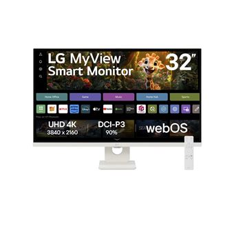 Monitor LG 32SR73U-W | LCD | 4K UHD | 5 ms | 60 Hz | 31.5" | G - 1