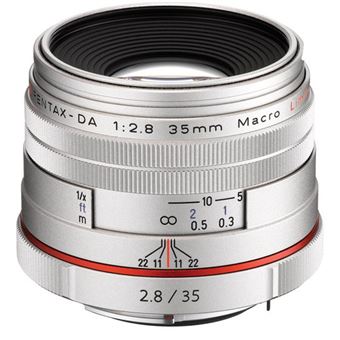 Pentax HD-DA 35mm F2.8 Macro Limited SLR Lentes macro Prateado