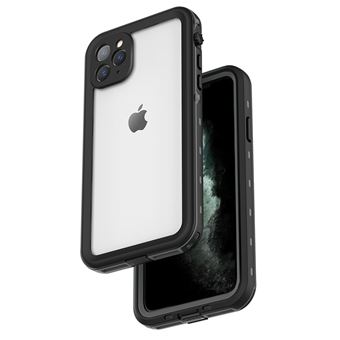 Capa Magunivers de TPU Impermeável Transparente Tudo Preto para Apple iPhone 11 Pro Max - 1