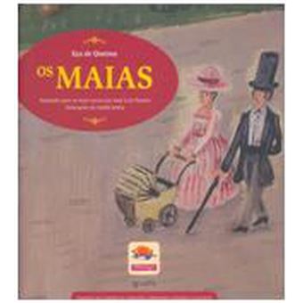 Os Maias - N.º 1 - Iª Série - Adaptado para os Mais Novos por José Luis Peixoto - Ilustrações de André Letria - 1
