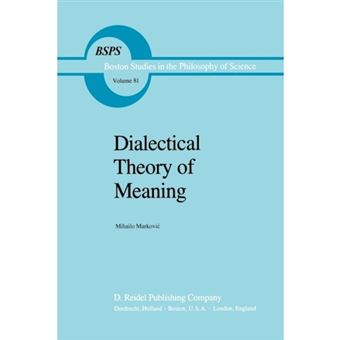Dialectical Theory of Meaning - Paperback - 2011 - 1
