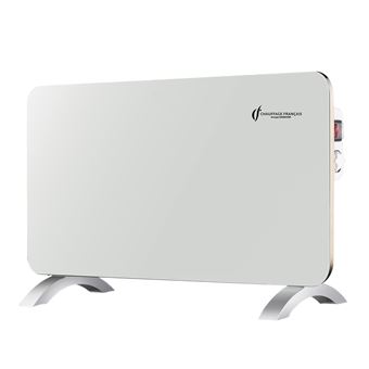 Radiador Elétrico Móvel de Vidro Sannover Sorimo | 1000 W | Branco - 1