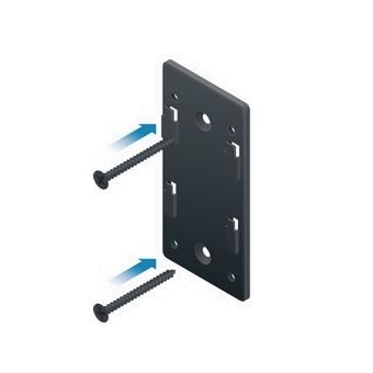 Estojo de Montagem Ubiquiti POE-WM | Preto - 1