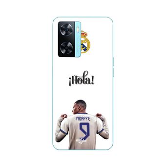 Capa Maniacase para Oppo A57s 4G | Kylian Mbappe Real Madrid 9 Hola - 1