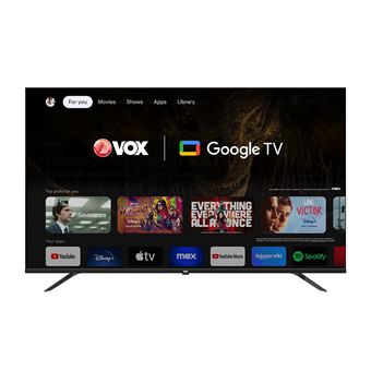 Smart TV VOX Electronics 55GOU080B | LED | 4K UHD | 55'' | 139,7 cm | G - 1