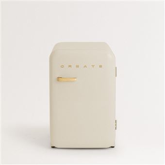 Mini Frigorífico Create Retro Fridge | 84x55x58 cm | 107L | F | Offwhite - 1