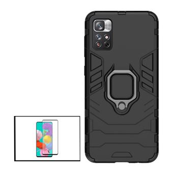 Kit Película de Vidro Temperado 5D Full Cover + Capa 3X1 Military Defender Phonecare para Xiaomi Redmi Note 11 - 1