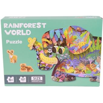 Jogo Puzzle Elefante LPM | 287 Peças | + 6 Anos - 1
