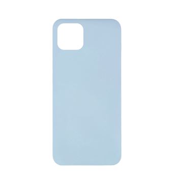 Capa Accetel para Apple iPhone 12 Silicone Líquido Azul Claro - 1