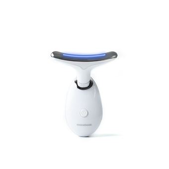 Massajador Facial Elétrico InnovaGoods Selora | Reafirmante para Rosto e Pescoço com LED, EMS e Calor | Branco - 1