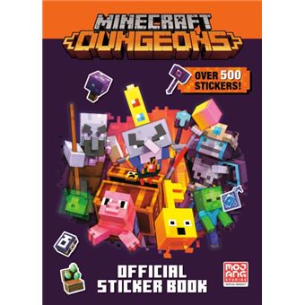 Minecraft Official Dungeons Sticker Book Minecraft - 1