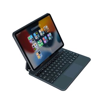 Teclado para Ipad 10th Bluetooth SZSMART JPT14  | 10.9'' | com capa magnética | versão EN |  Preto - 1