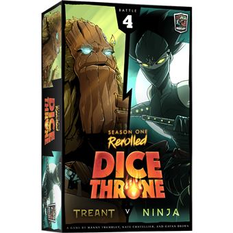 Jogo Roxley Games Dice Throne: Season One Rerolled - Treant v Ninja - 1