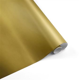 Rolo de Papel de Embrulho Europrice | 70x200cm | 2 m | Dourado Liso - 1