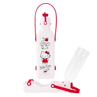Garrafa para Cão Hello Kitty | Branco/Vermelho | PP - 1
