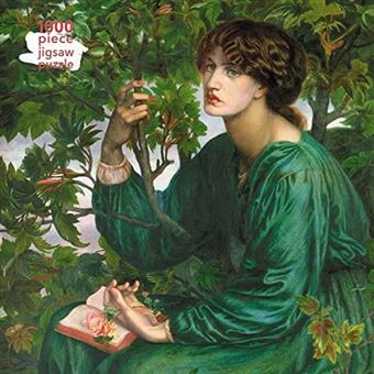 Adult Jigsaw Puzzle Dante Gabriel Rossetti The Day Dream By Flame Tree Publishing - 1