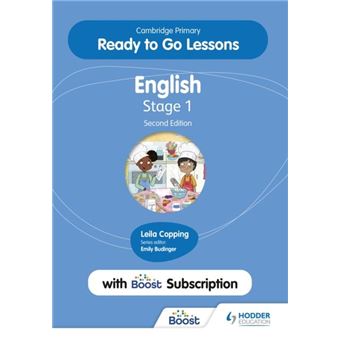 Cambridge Primary Ready To Go Lessons For English 1 Second Edition With Boost Subscription - 1