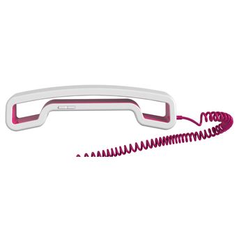 Aparelho de Telefone Fixo SwissVoice ePure | Rosa, Branco - 1