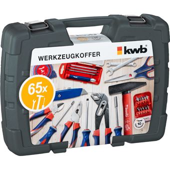 Conjunto de Ferramentas kwb Tool Case 65 PC - 1